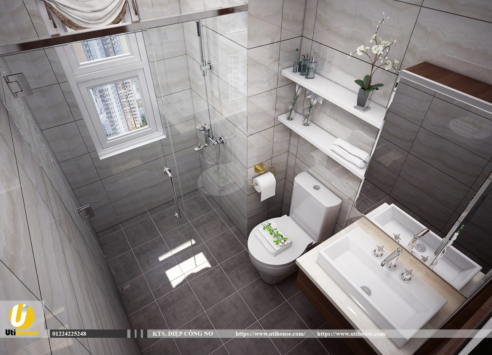 Mẫu Phòng Vệ Sinh căn Hộ Richstar Tân Phú