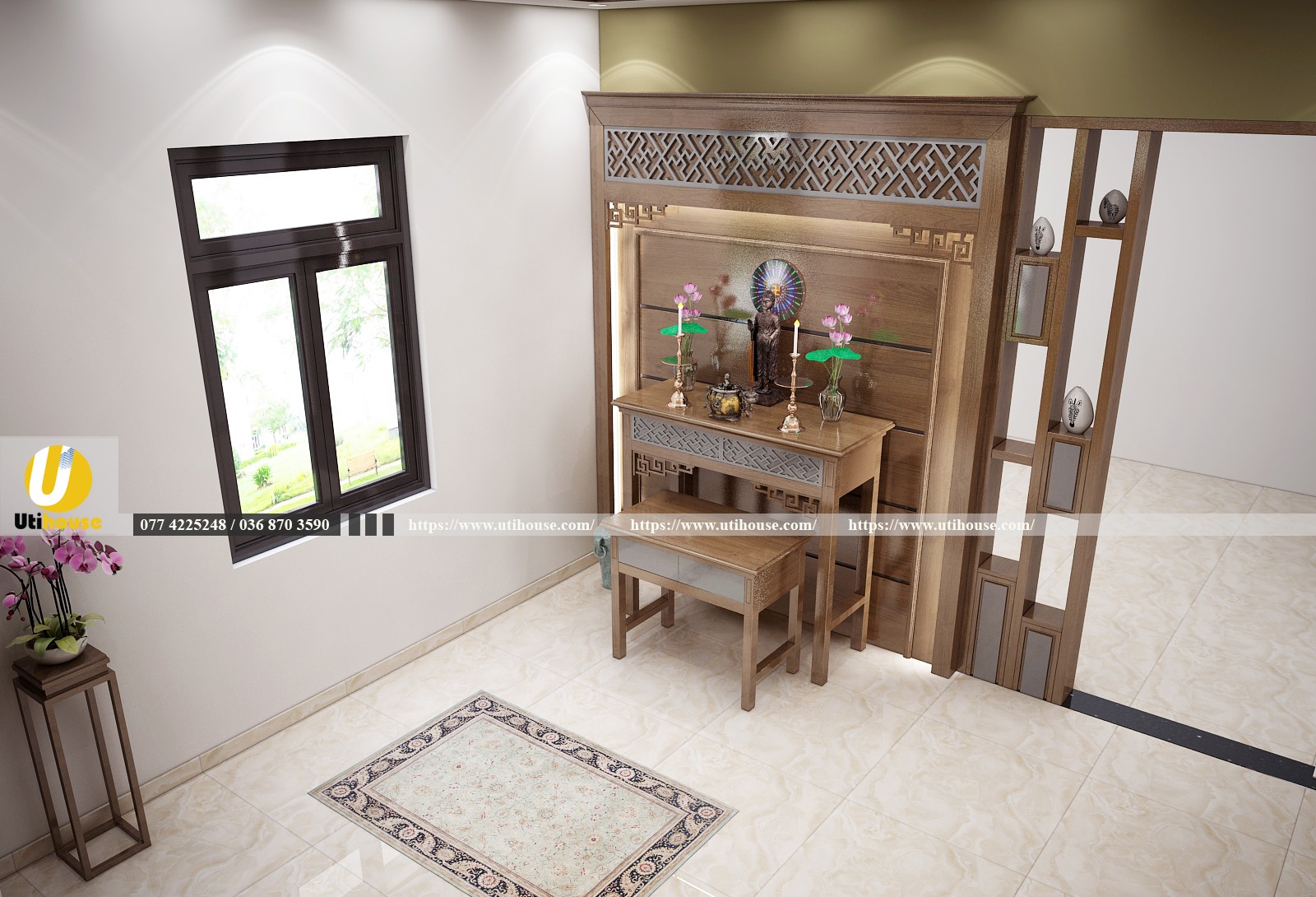 Kích thước bàn thờ