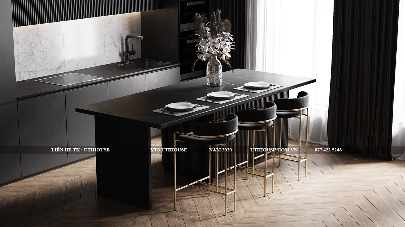 Bàn ăn đá Granite - Ông hoàng của các loại bàn bếp