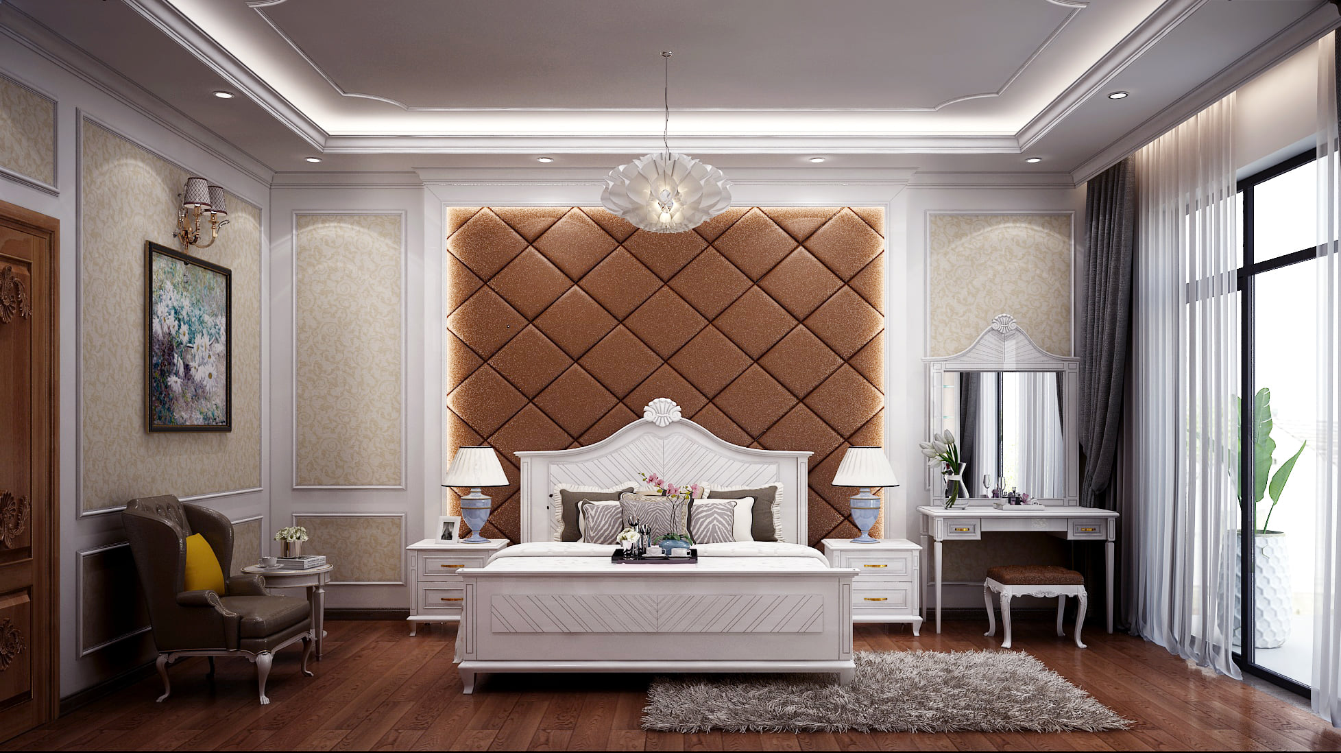 Thiết kế phòng ngủ nhỏ 8m2 đơn giản