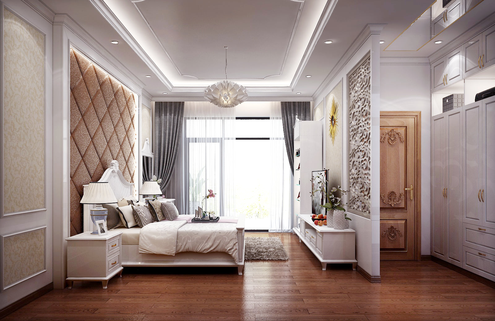 Thiết kế phòng ngủ nhỏ 8m2 đơn giản